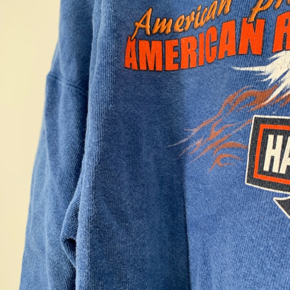 Harley Davidson Flaming Gorge Men’s Sweatshirt - Picture 13 of 13